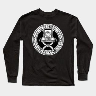 Seat of Wisdom - black bkg Long Sleeve T-Shirt